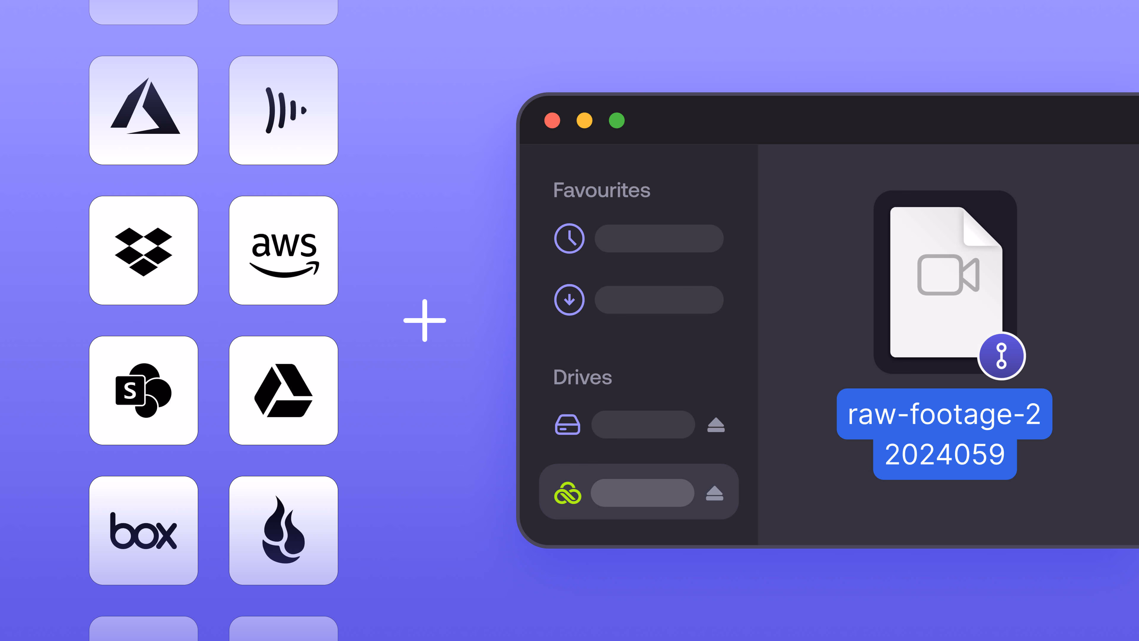 LucidLink connect integrations.