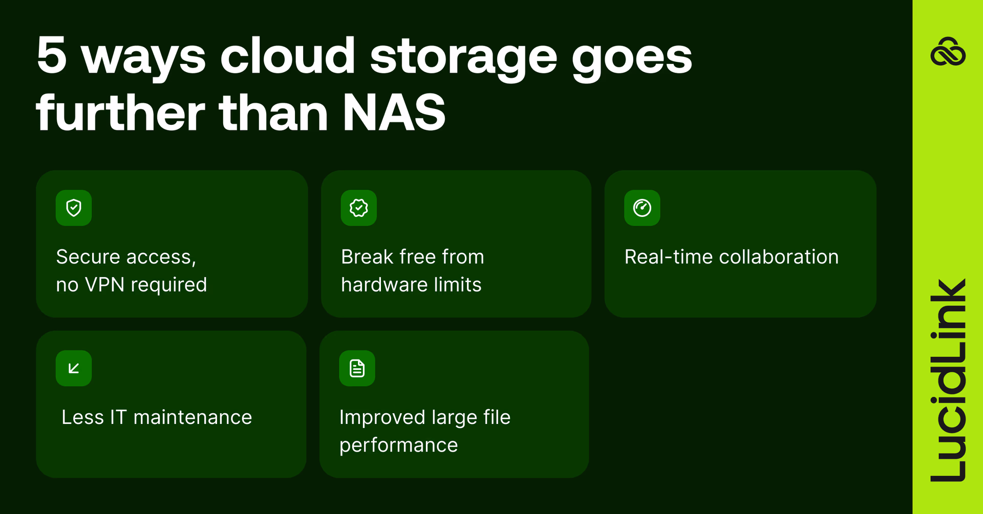 5 ways cloud storage is better than NAS.