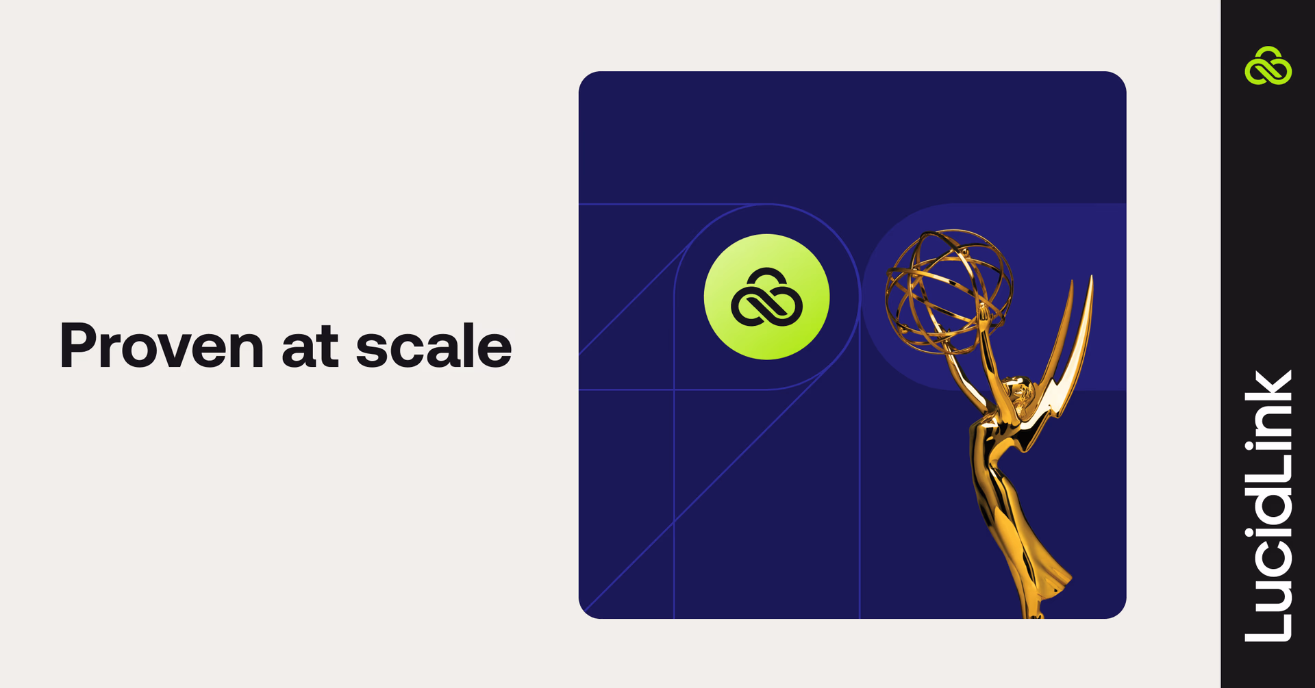 LucidLink's Engineering, Science & Technology Emmy award.