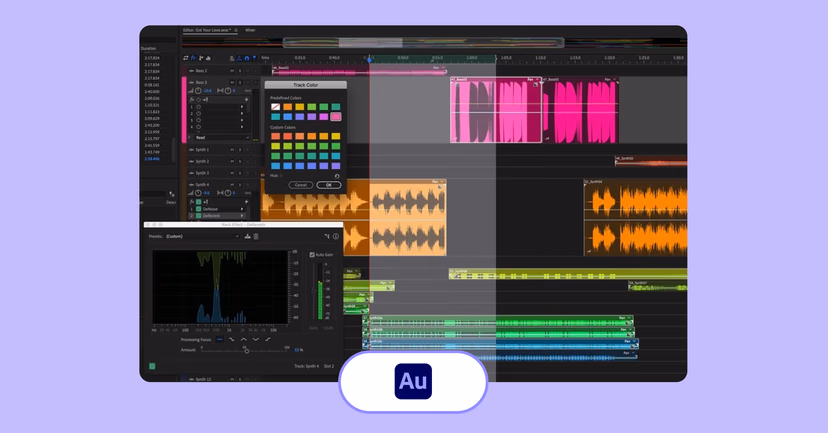 Adobe Audition Interface