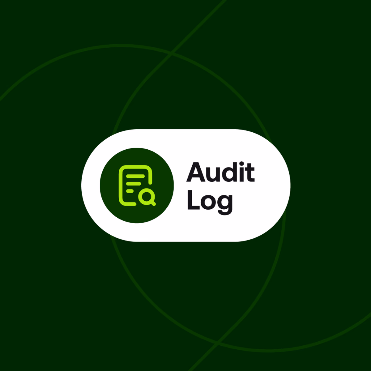 Audit log.
