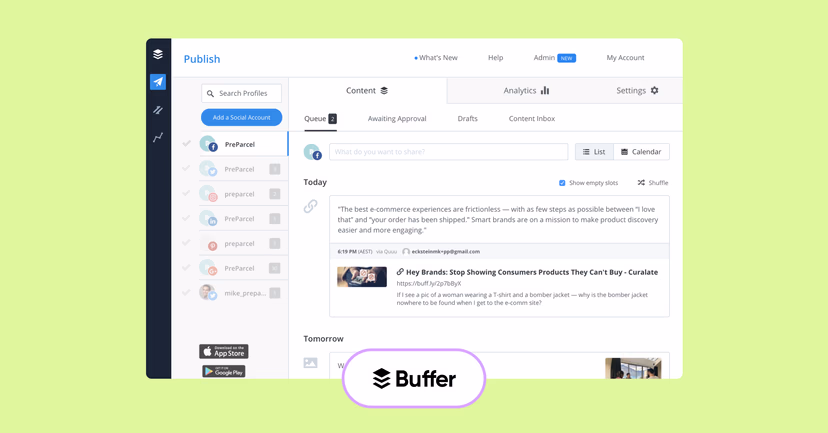 Buffer interface