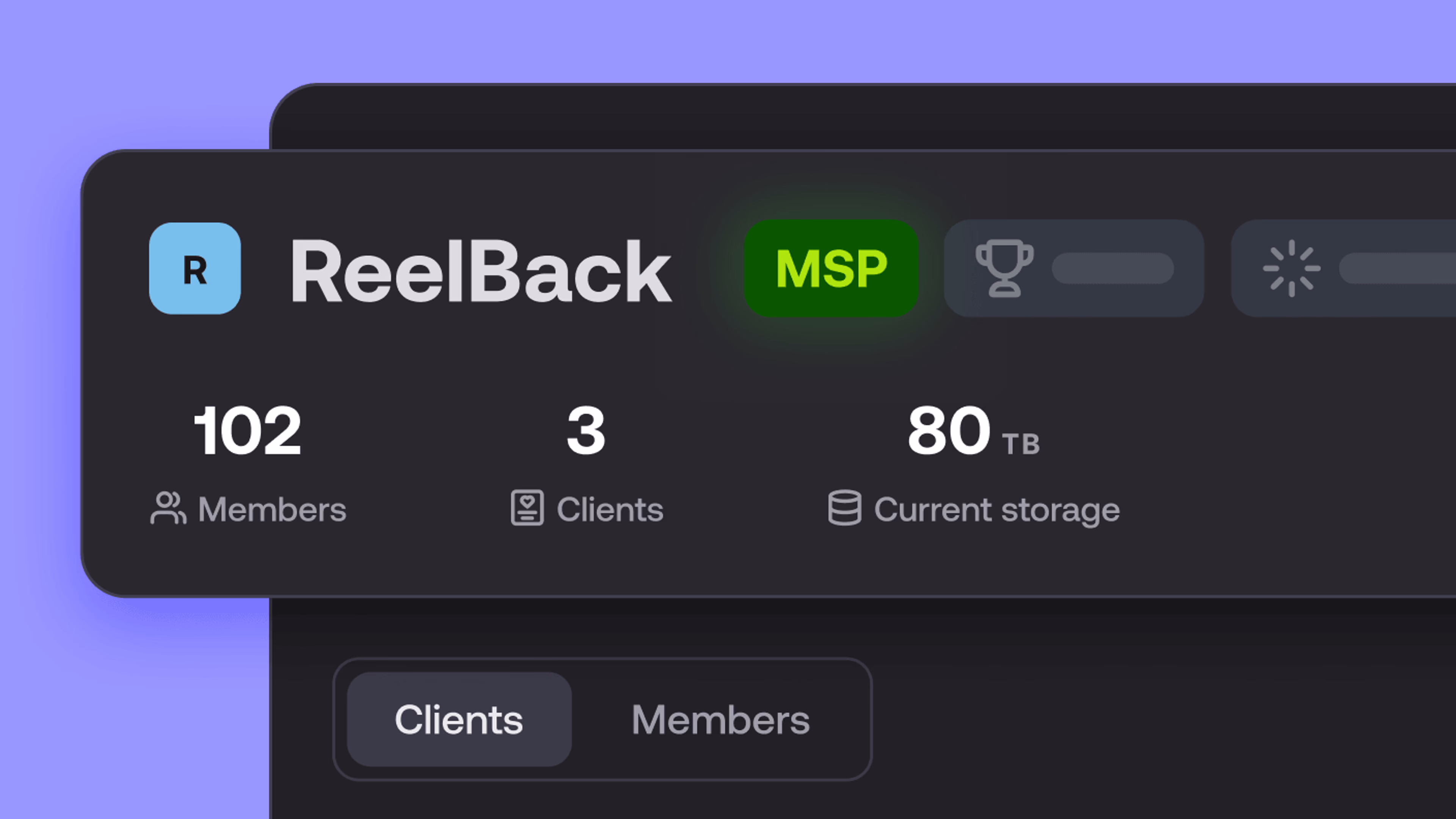 LucidLink MSP dashboard.
