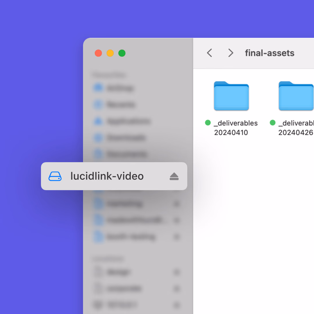 Cloud as a drive