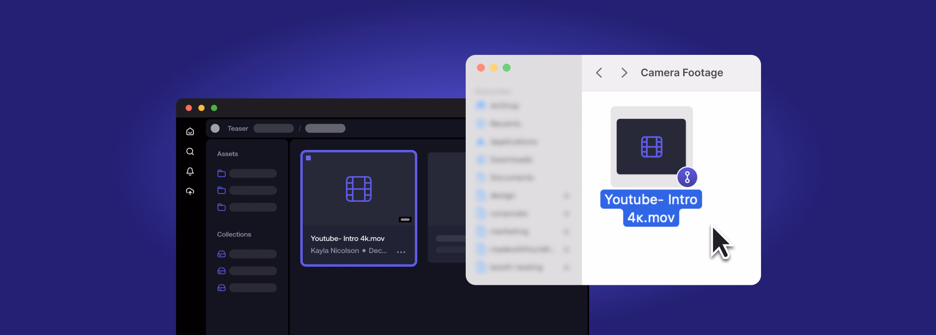 LucidLink Connect for Frame.io workflows.