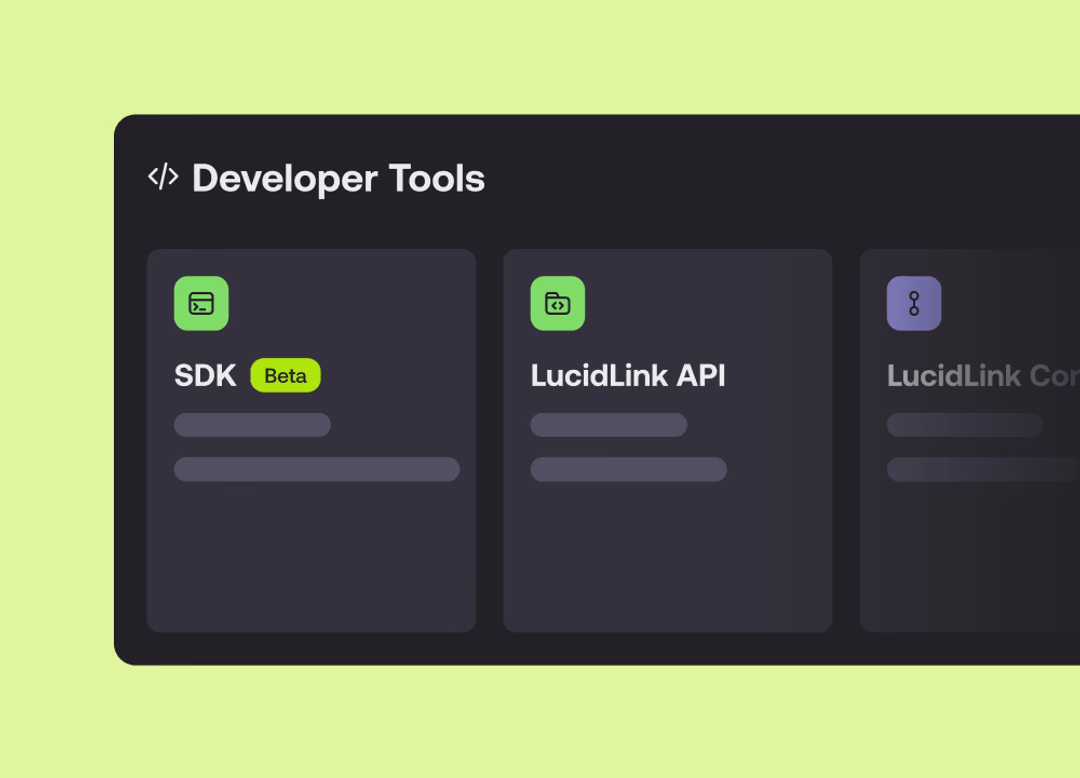 Developer tools.