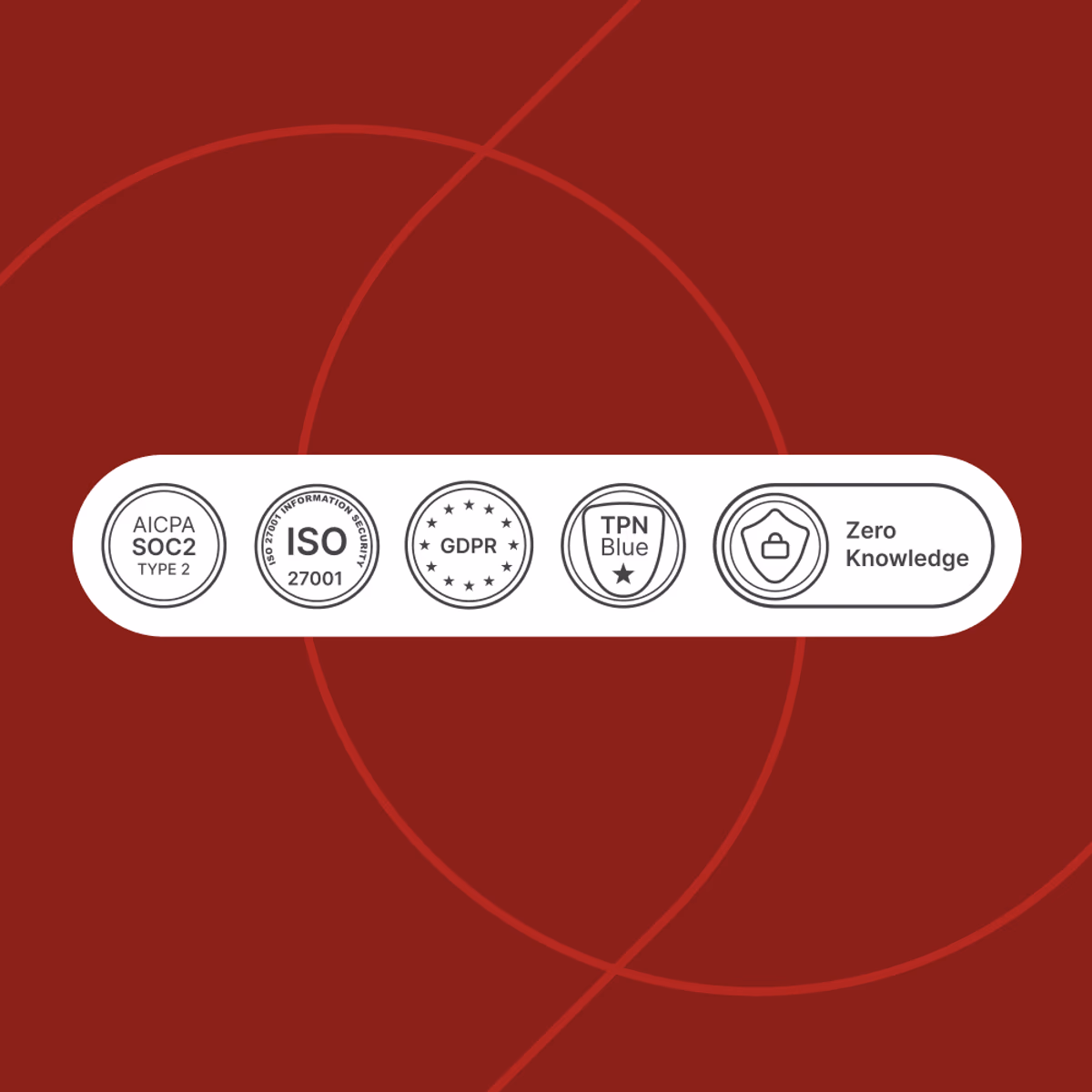 Security badges.