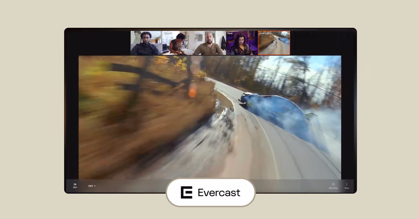 Evercast interface