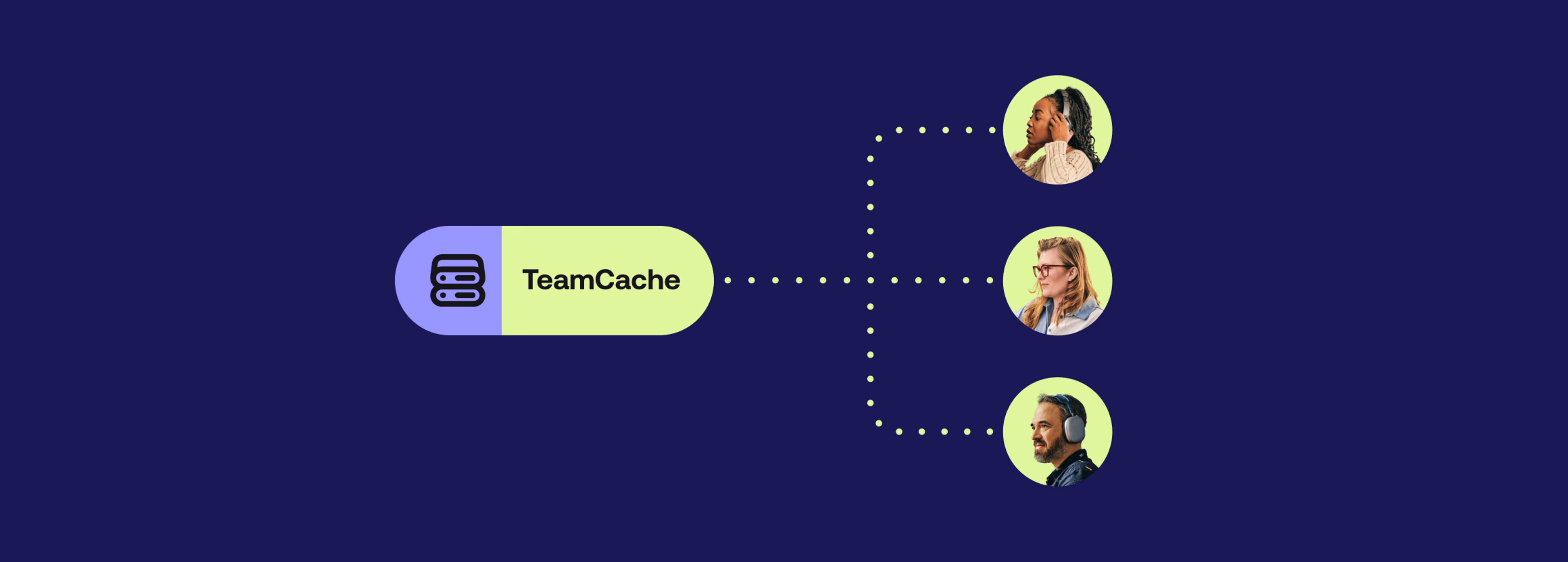 TeamCache giving teams instant access to LucidLink files at local-network speed.