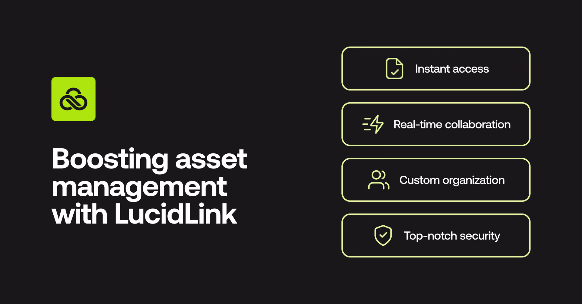How LucidLink complements creative asset management
