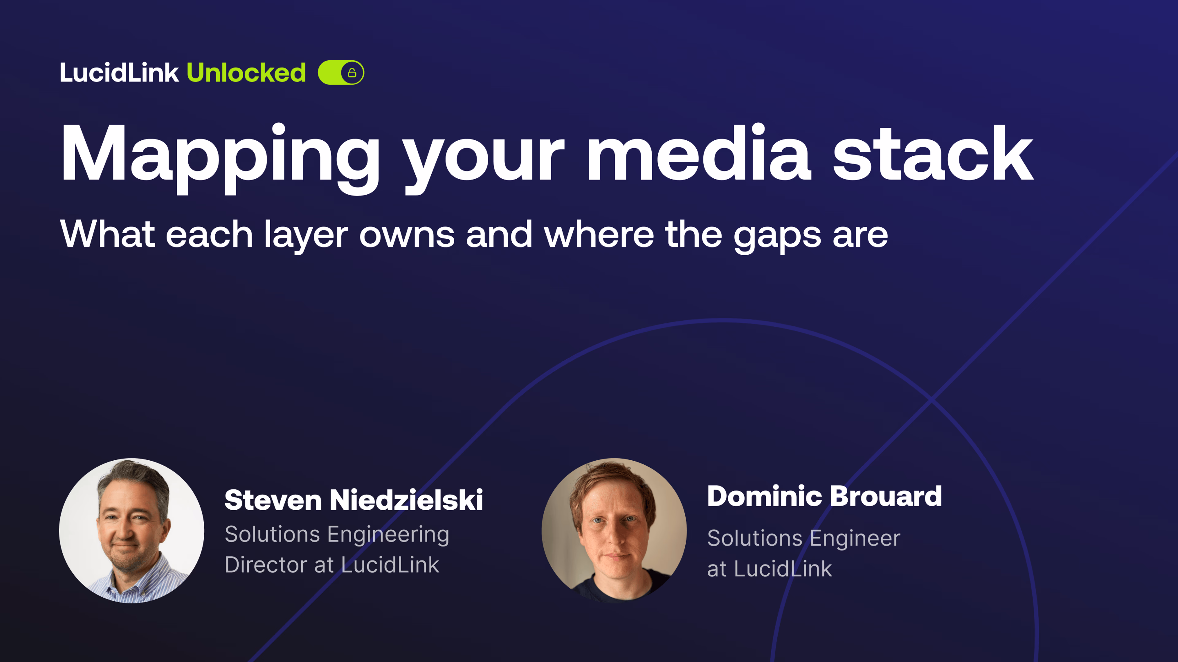 Mapping your media stack webinar cover. 