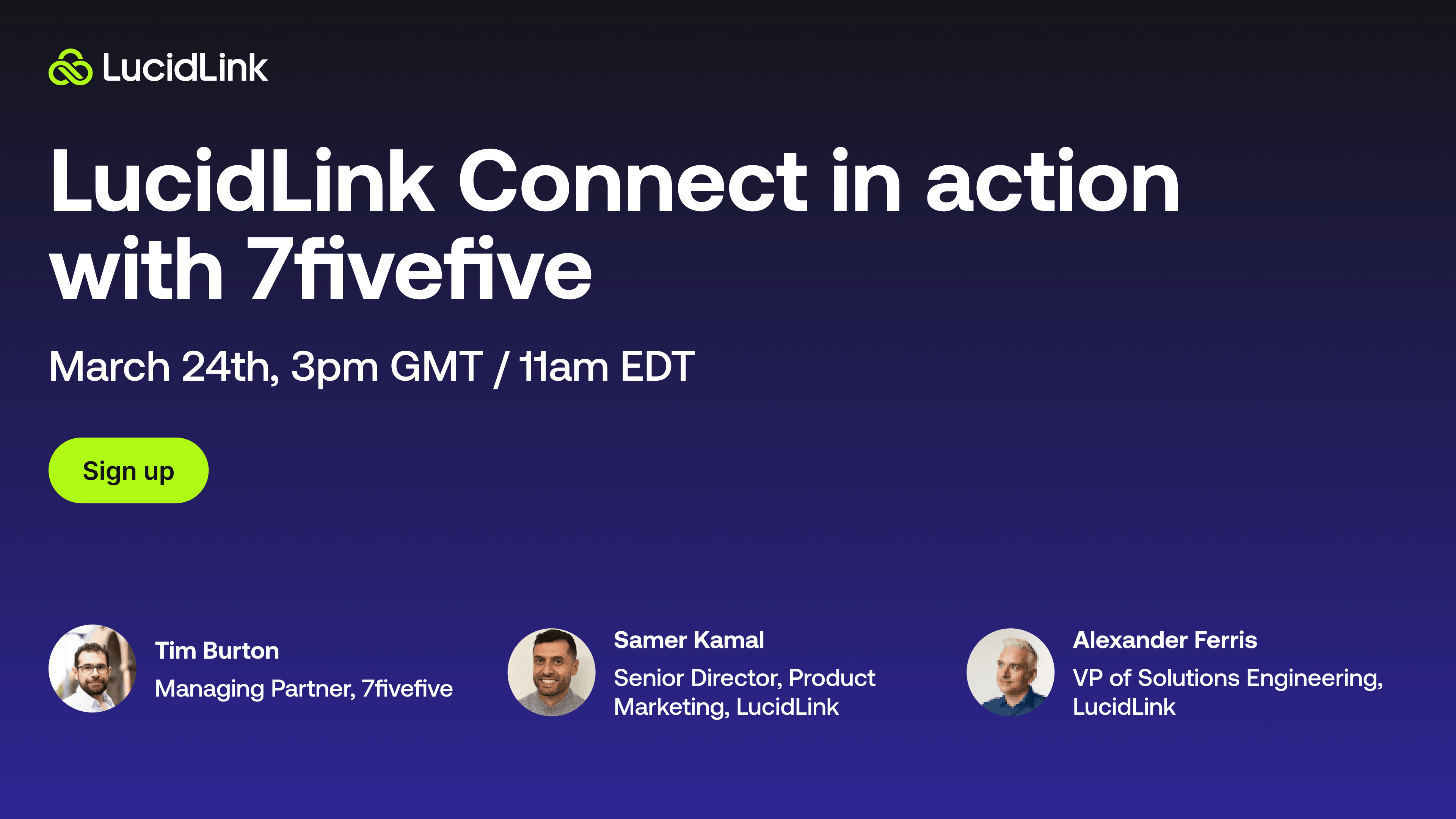 LucidLink Connect: activating cloud data with 7fivefive and LucidLink ...