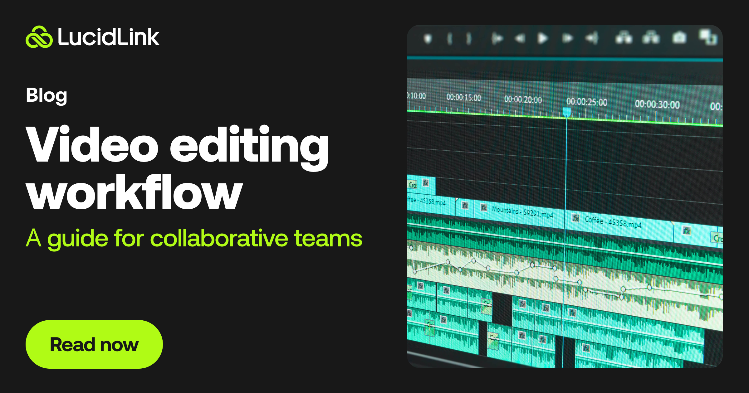 Video editing workflow: a guide for collaborative teams | LucidLink