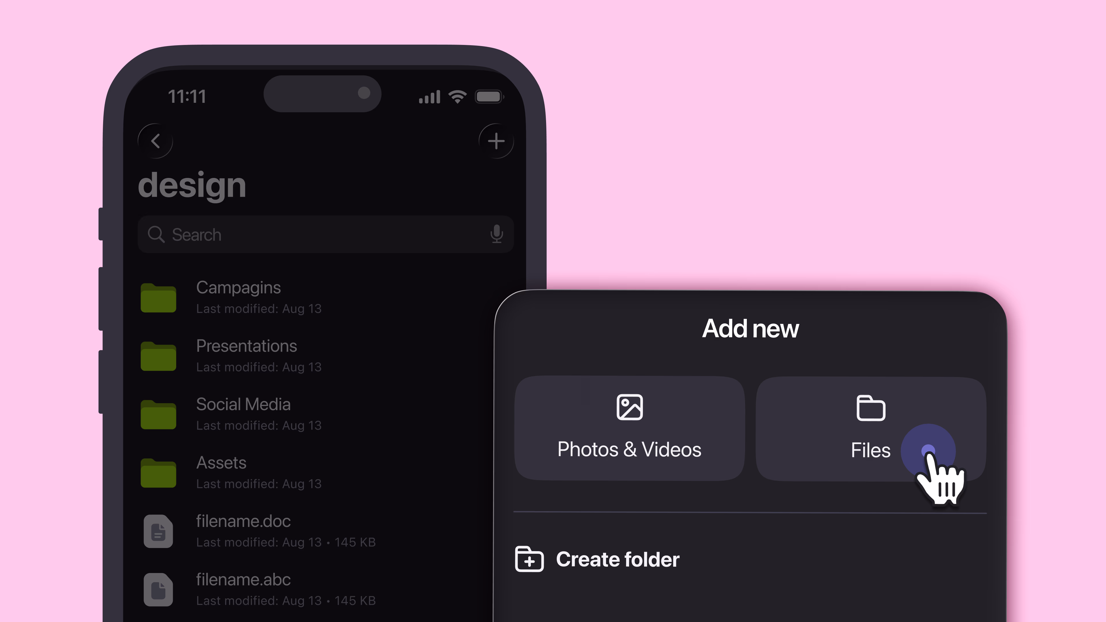 iOS upload demo