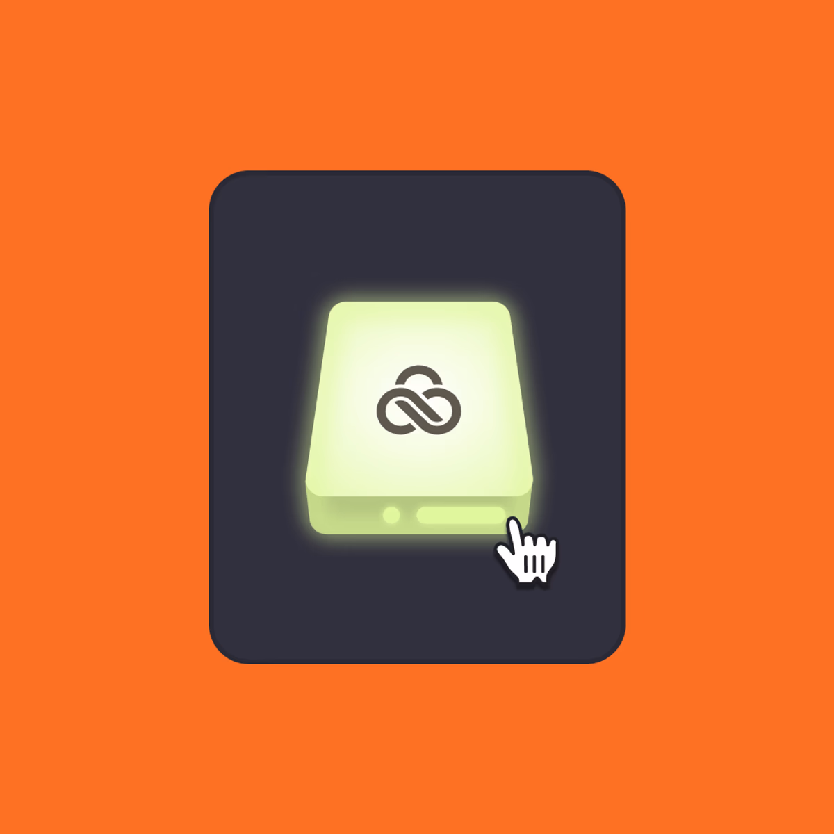 LucidLink hard drive.