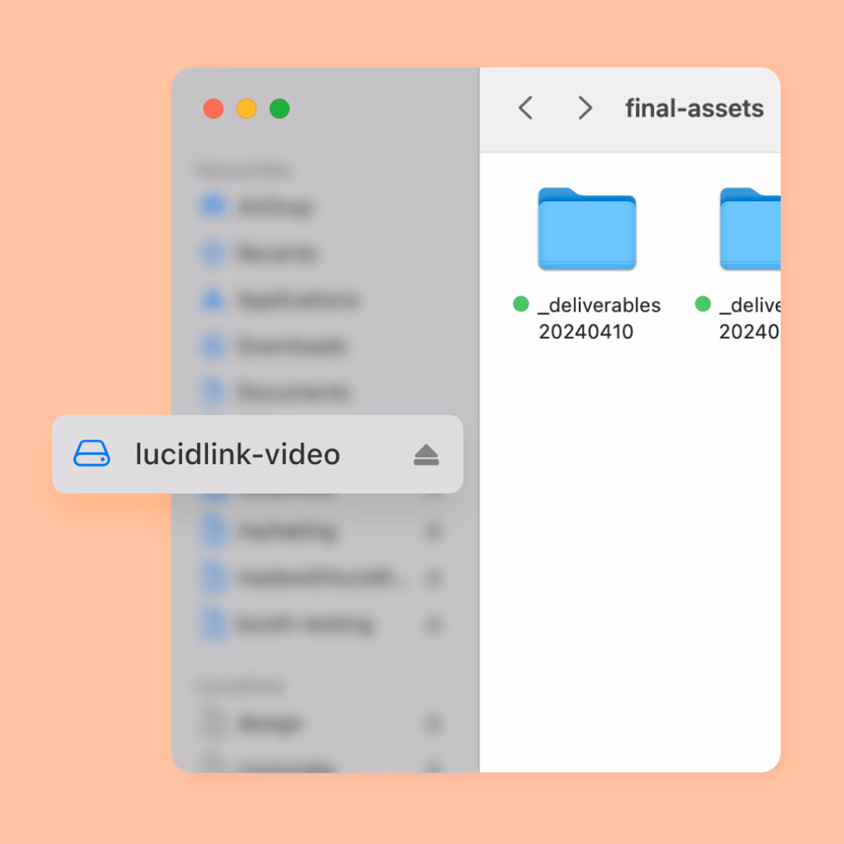 Lucidlink - On-demand streaming