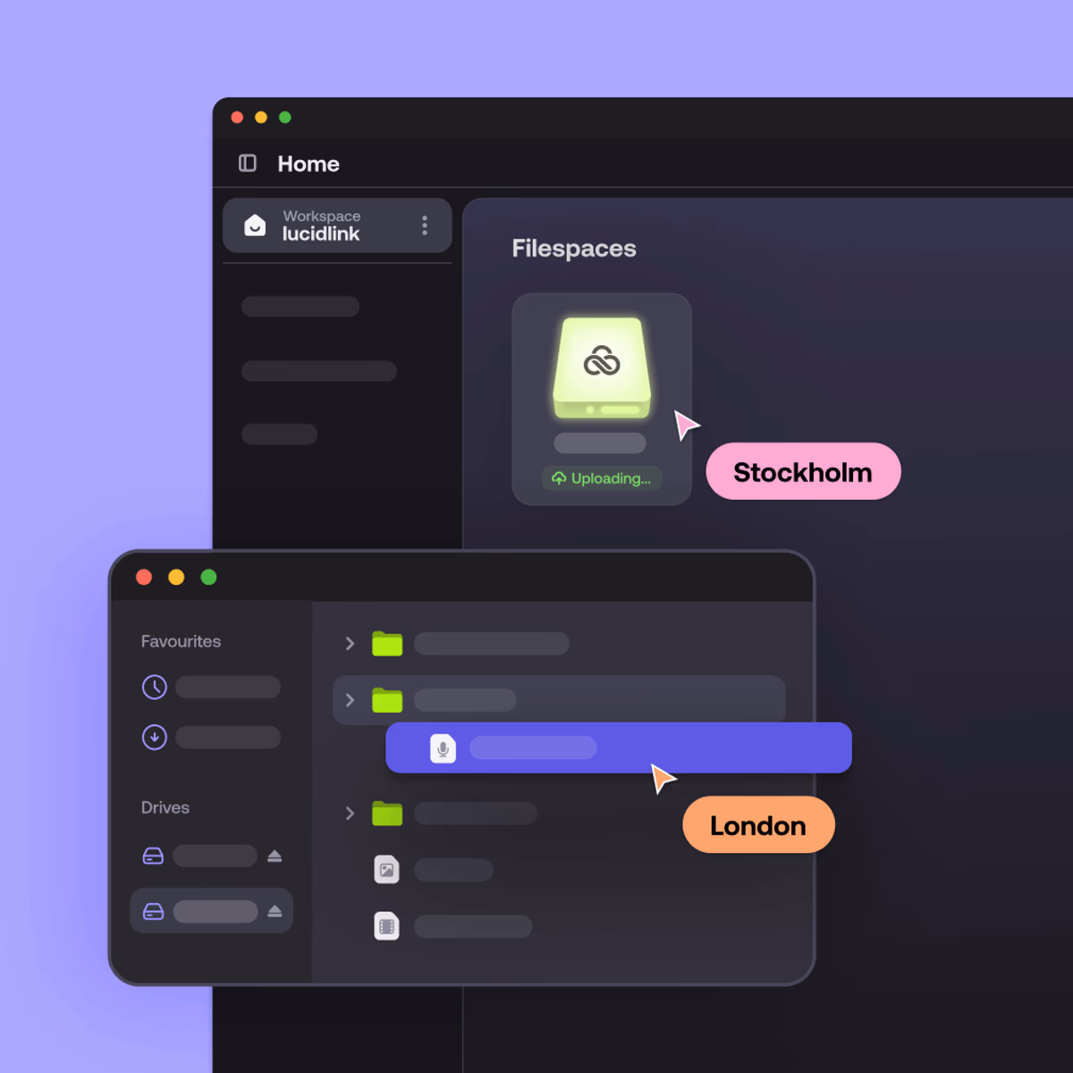 One global filespace 