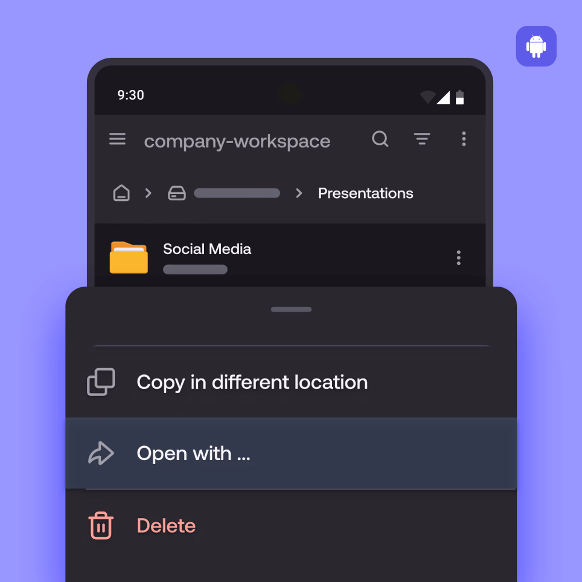 Open with preferred apps on Android