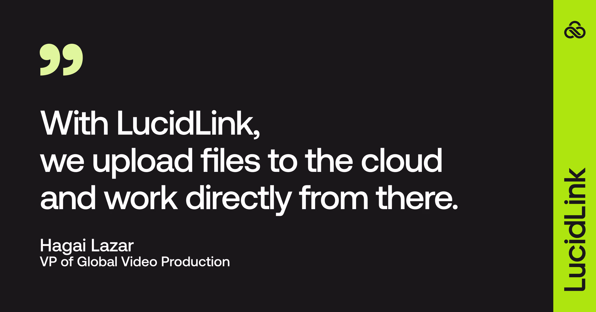 Minute Media LucidLink solution
