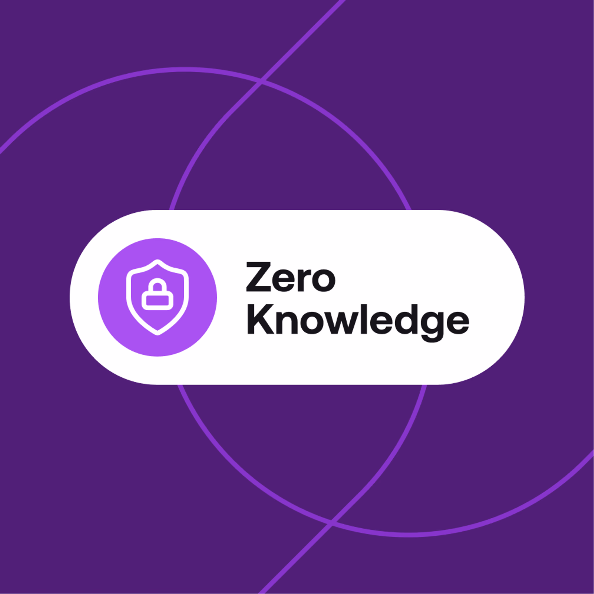 Zero knowledge encryption.