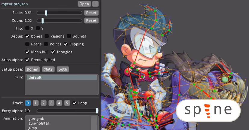 Spine - best motion graphics tools
