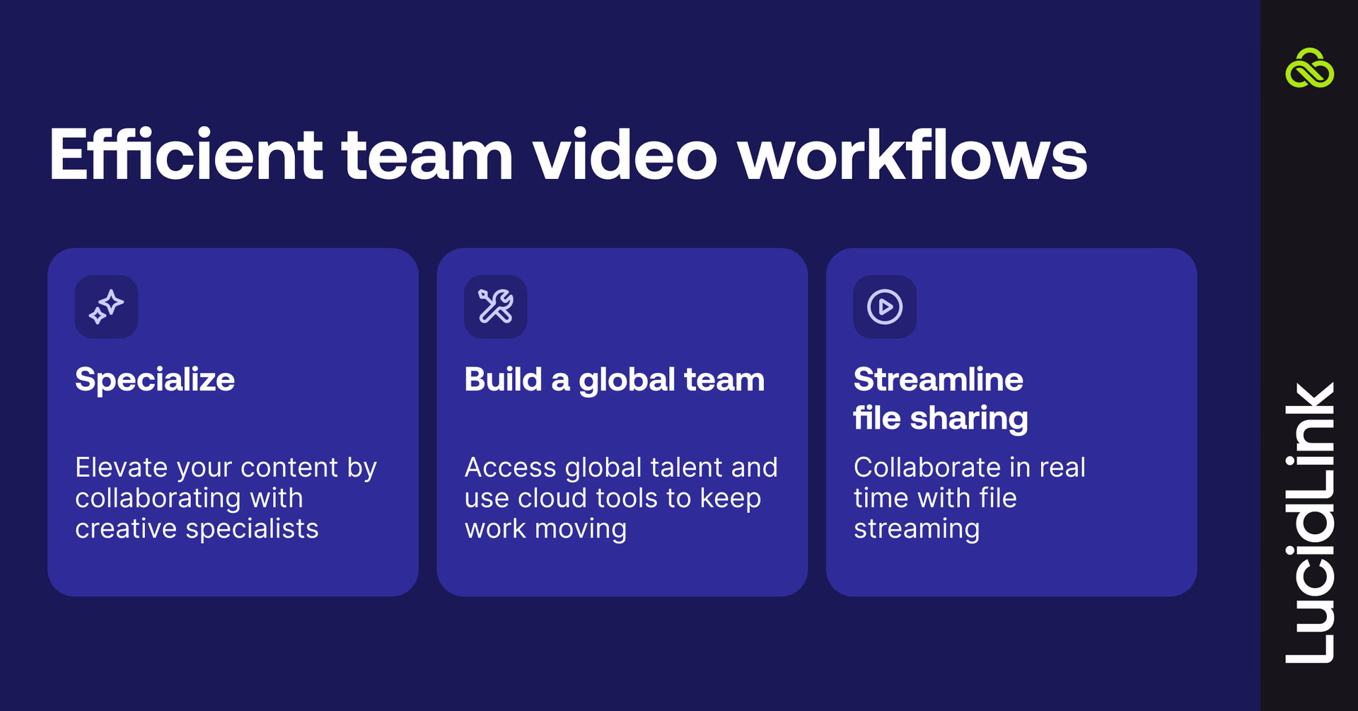 3 tips for building efficient video workflows.