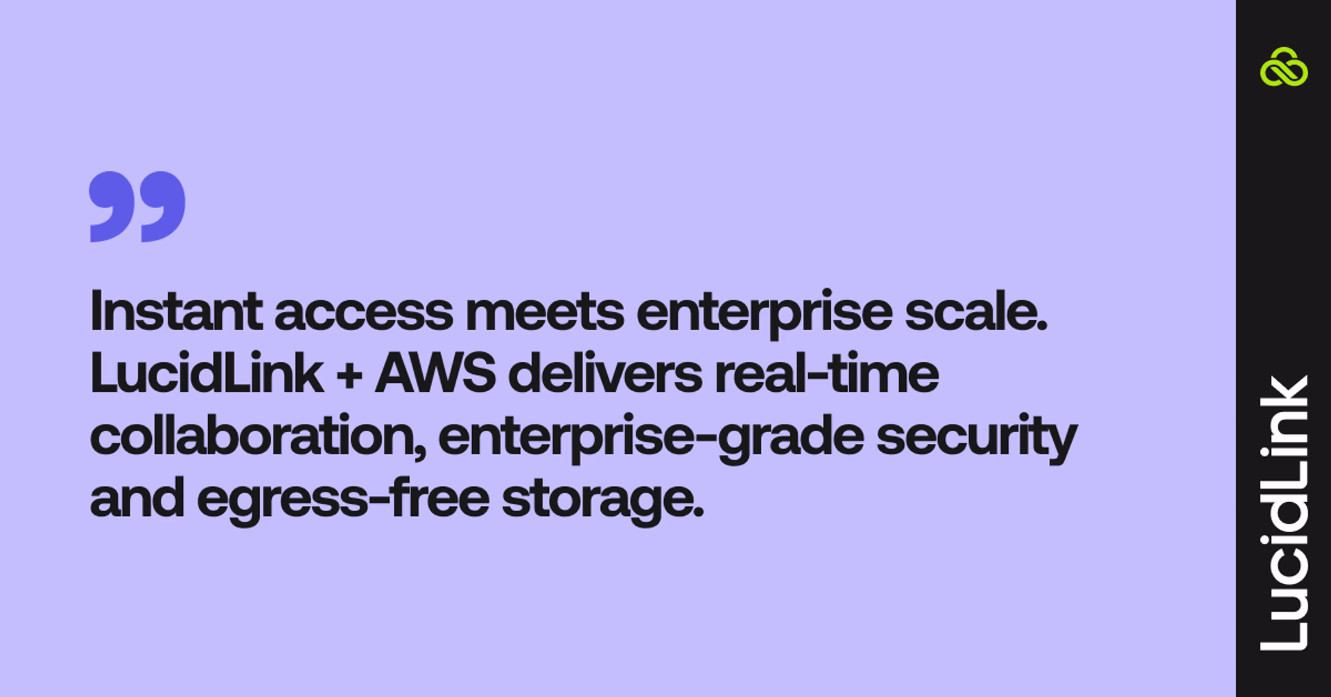 LucidLink + AWS delivers real-time collaboration
