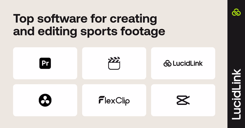Top software for creating and editing sports footage