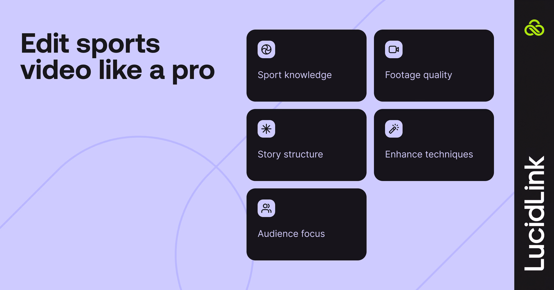 Edit sports video like a pro