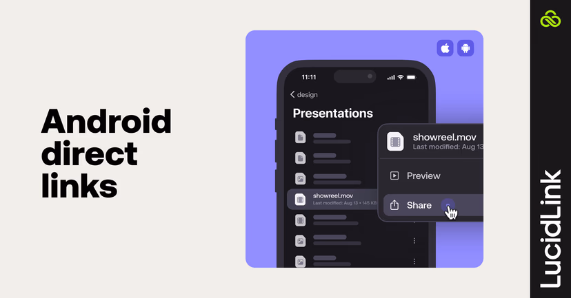 Android direct links - LucidLink