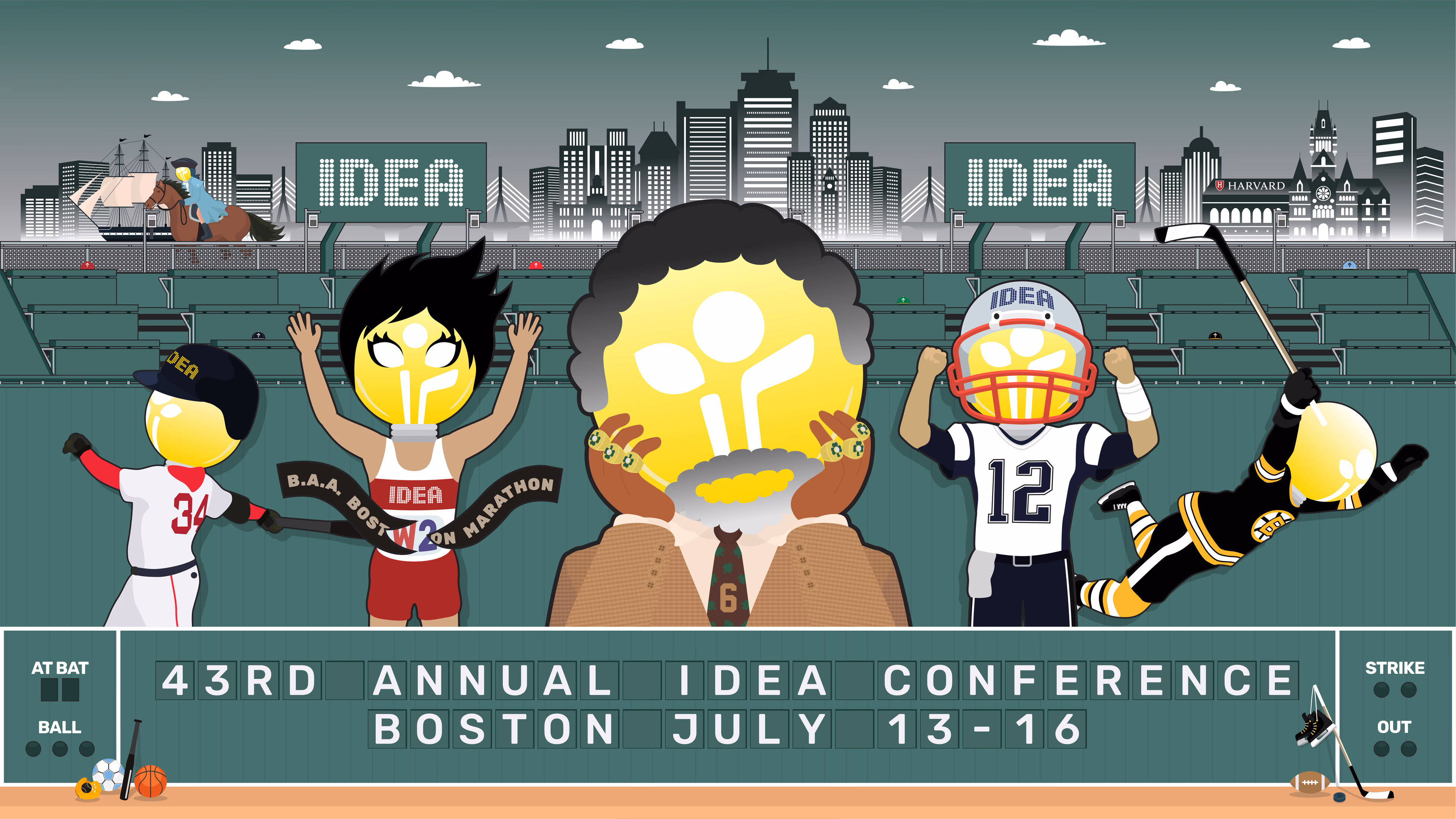 43rd annual idea conference Boston july 13-16