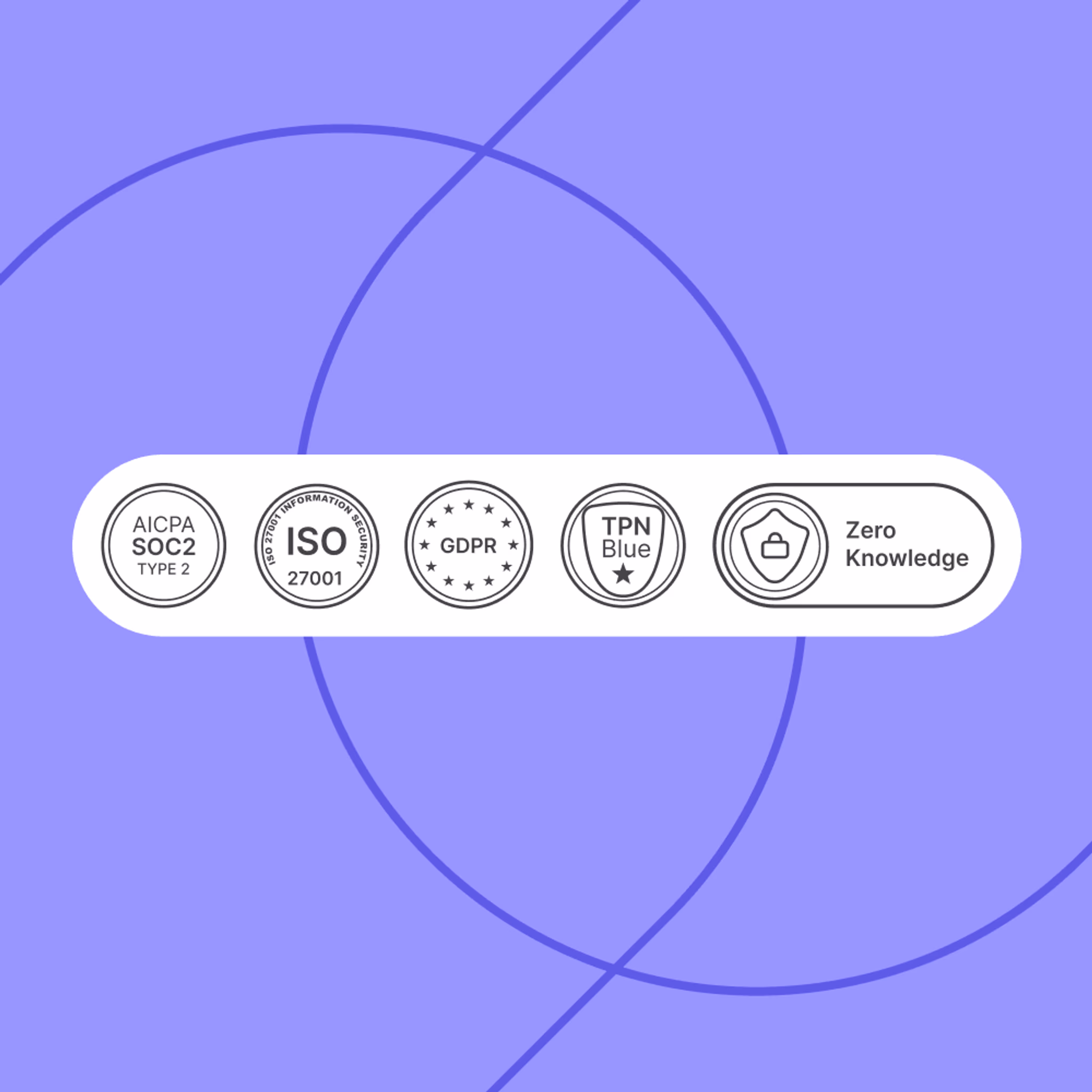 Security badges.