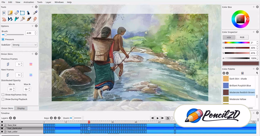 pencil 2D - best motion graphics tools