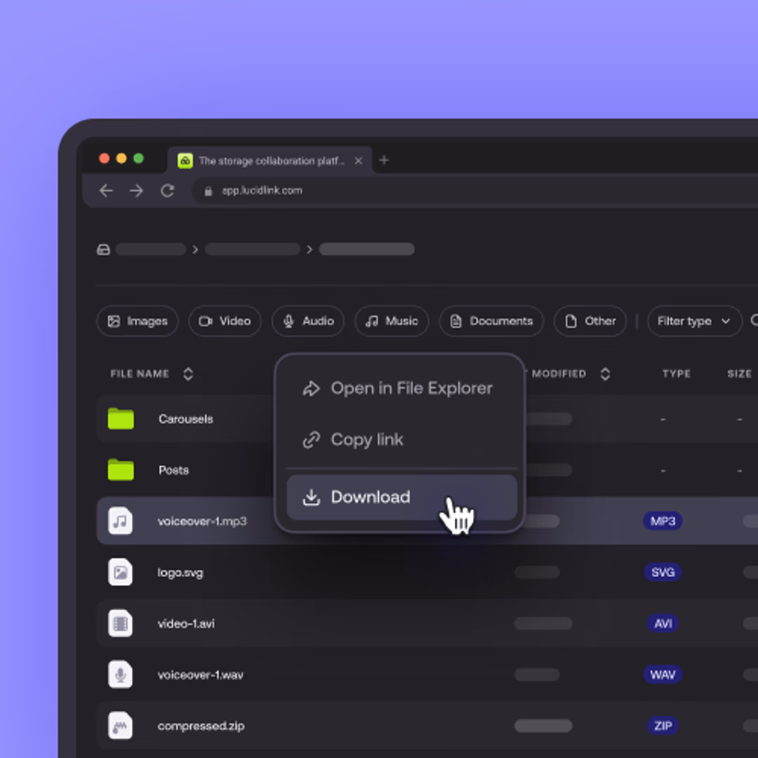 Unified file access