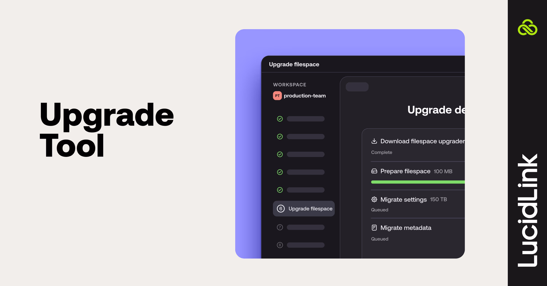 Upgrade tool